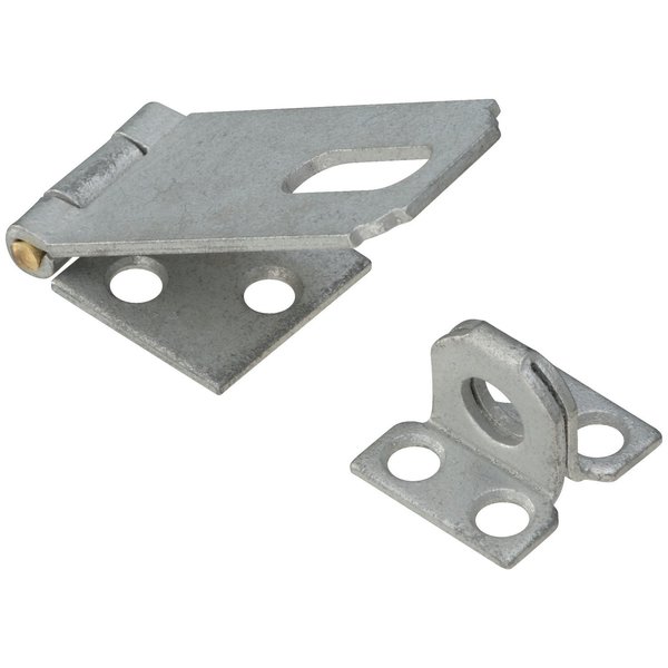 National Hardware Galvanized Steel 2-1/2 in. L Safety Hasp N102-723